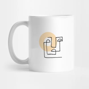 Surprised face Mug